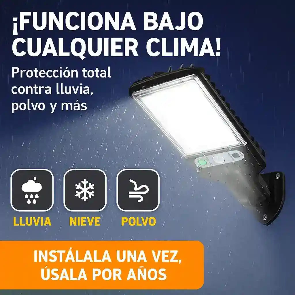Lampara Solar Aura Max - Ilumina Todo tu Patio sin Pagar un Peso de Luz