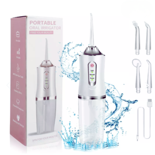 Irrigador Bucal Limpiador de Dientes OralVortex®