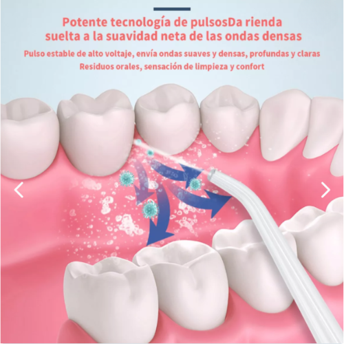 Irrigador Bucal Limpiador de Dientes OralVortex®