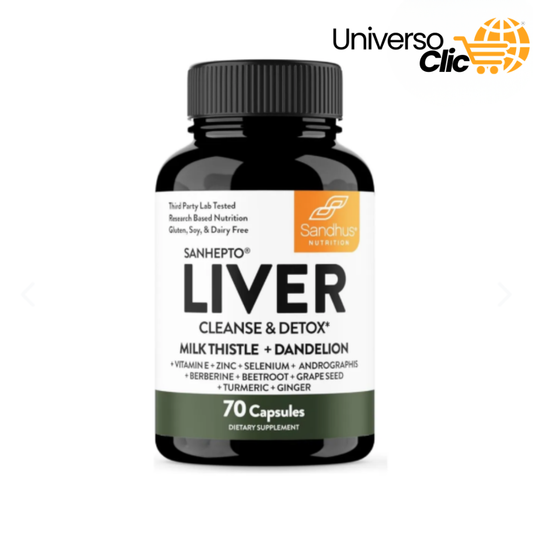 Cápsulas de Bienestar y Cuidado Hepático - Liver Support Complex