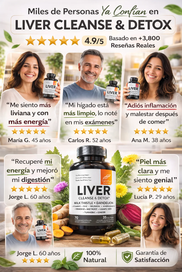 Cápsulas de Bienestar y Cuidado Hepático - Liver Support Complex