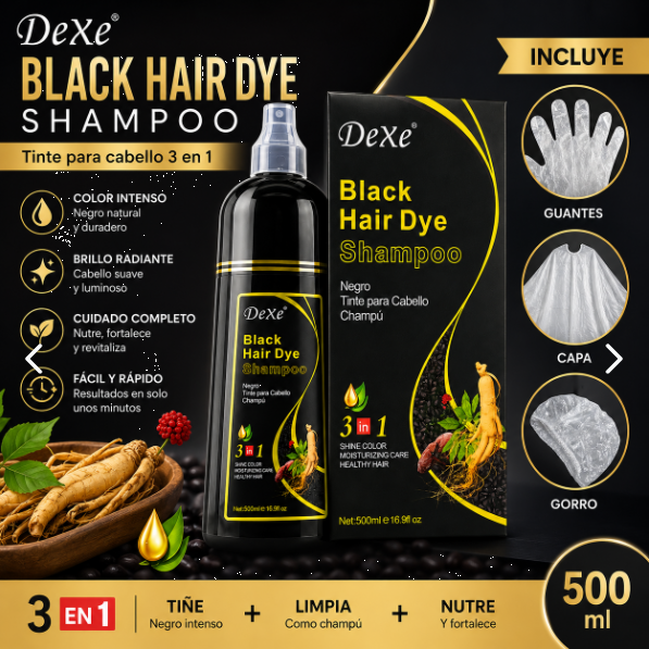 Shampoo Anti Canas Hair Dye 2 Pack