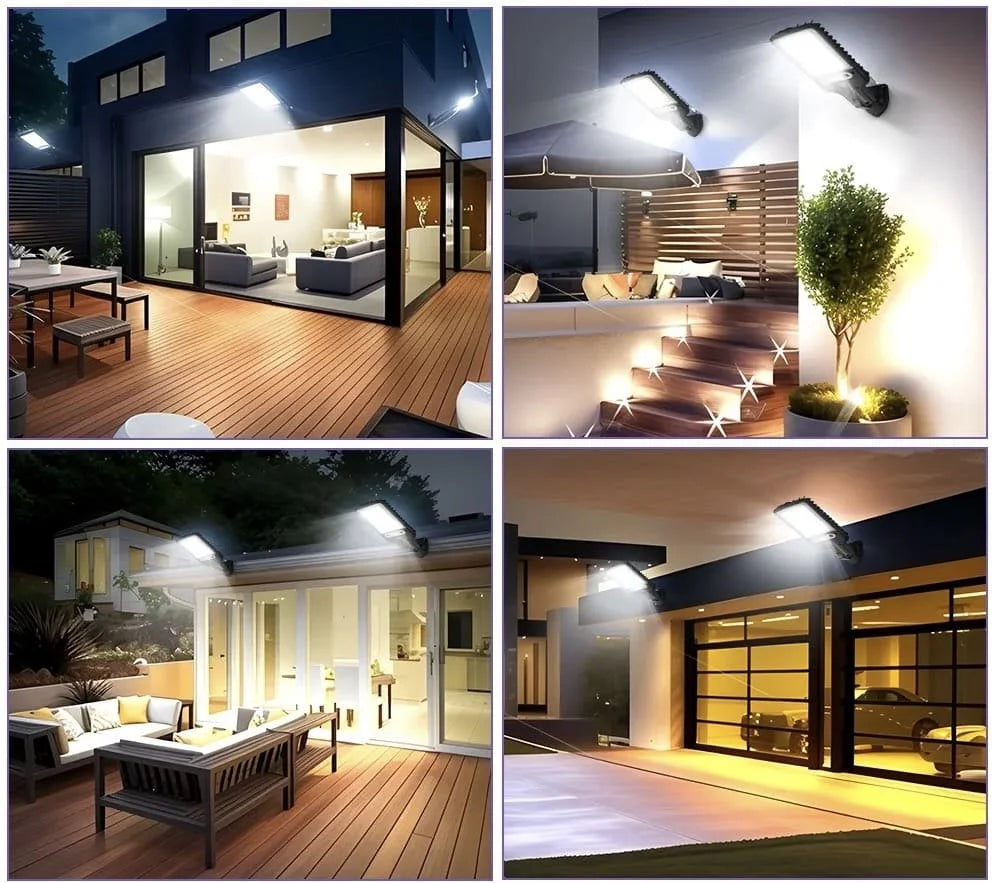 Lampara Solar Aura Max - Ilumina Todo tu Patio sin Pagar un Peso de Luz