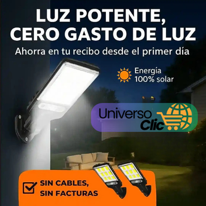 Lampara Solar Aura Max - Ilumina Todo tu Patio sin Pagar un Peso de Luz