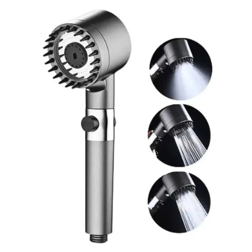 Cabezal de Ducha Masajeadora Multifuncional Agua Zero®